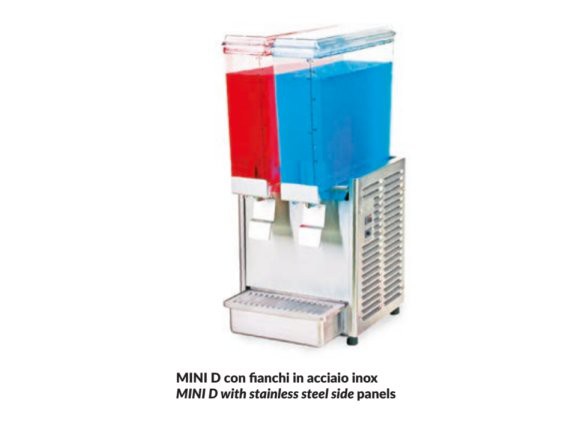 Mini 2  dispenser di bevande fredde a 2 vasche da 9 litri